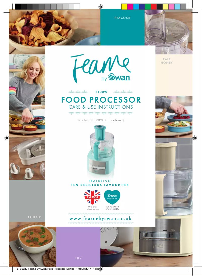 Page n°1 - Manuel utilisateur Swan SP32020LYN