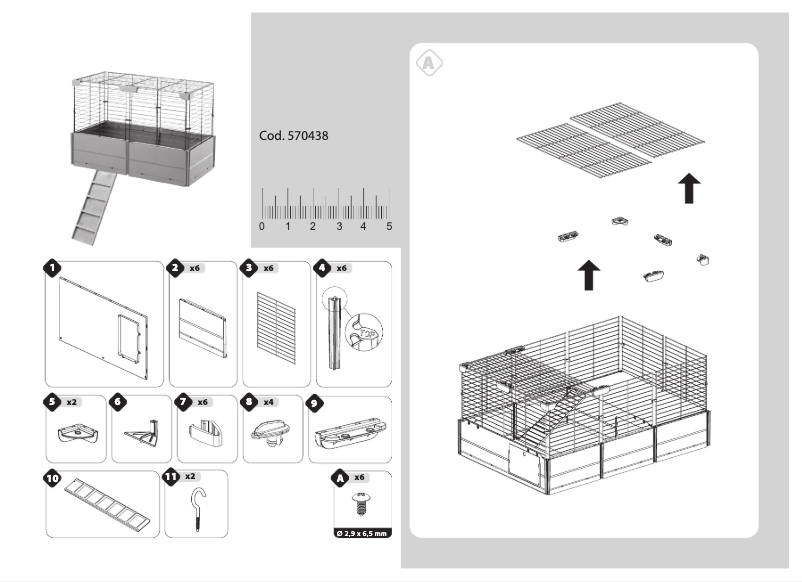 Page n°1 - Manuel utilisateur Ferplast Multipla Roof Extension