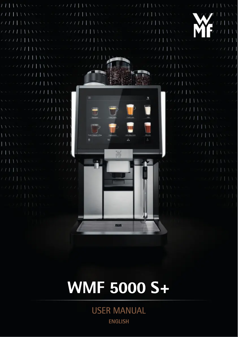 Page n°1 - Manuel utilisateur WMF 5000 S+