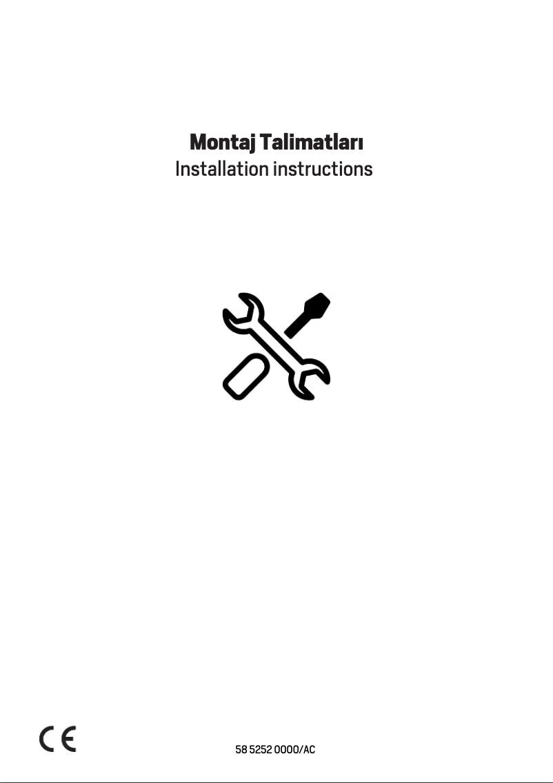 Page 1 de la notice Dessin technique Beko BU1154HCN