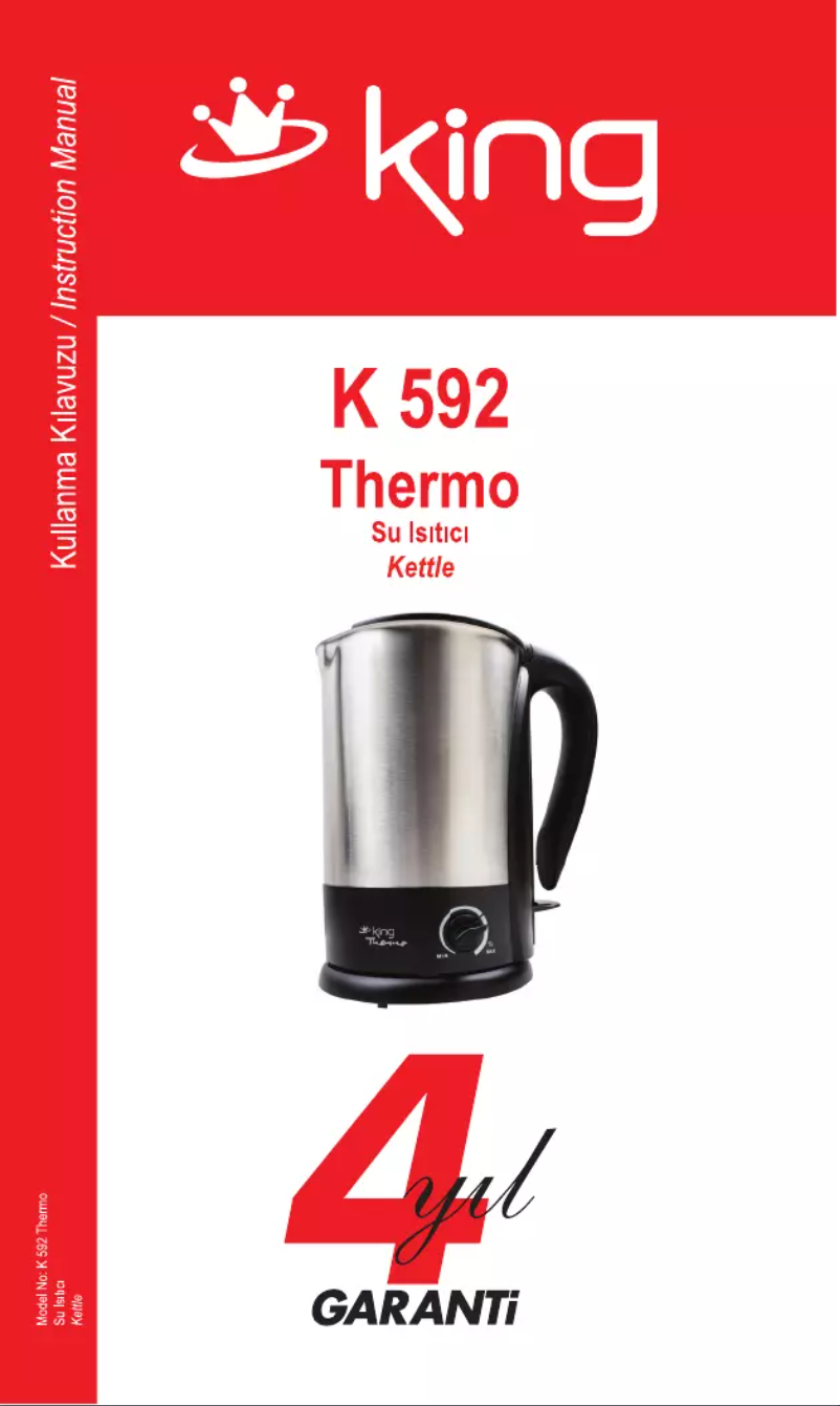 Página 1 del manual Manual de usuario King K-592