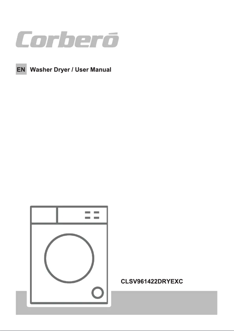 Image de la première page du manuel de l'appareil CLSV961422DRYEXC