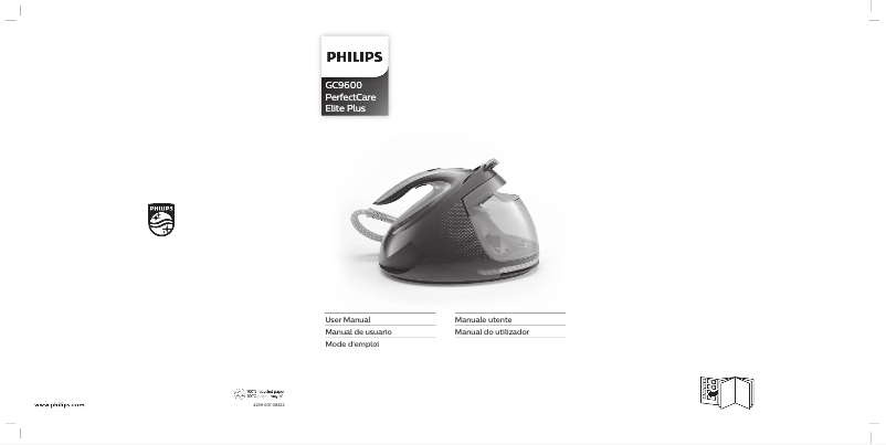 Página 1 del manual Manual de usuario Philips PerfectCare Elite Plus GC9665