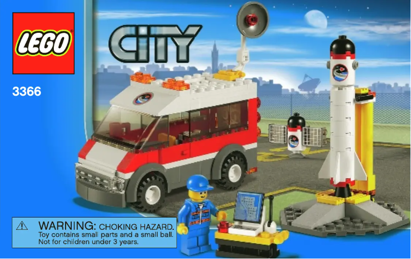 Page 1 de la notice Manuel utilisateur Lego City 3366