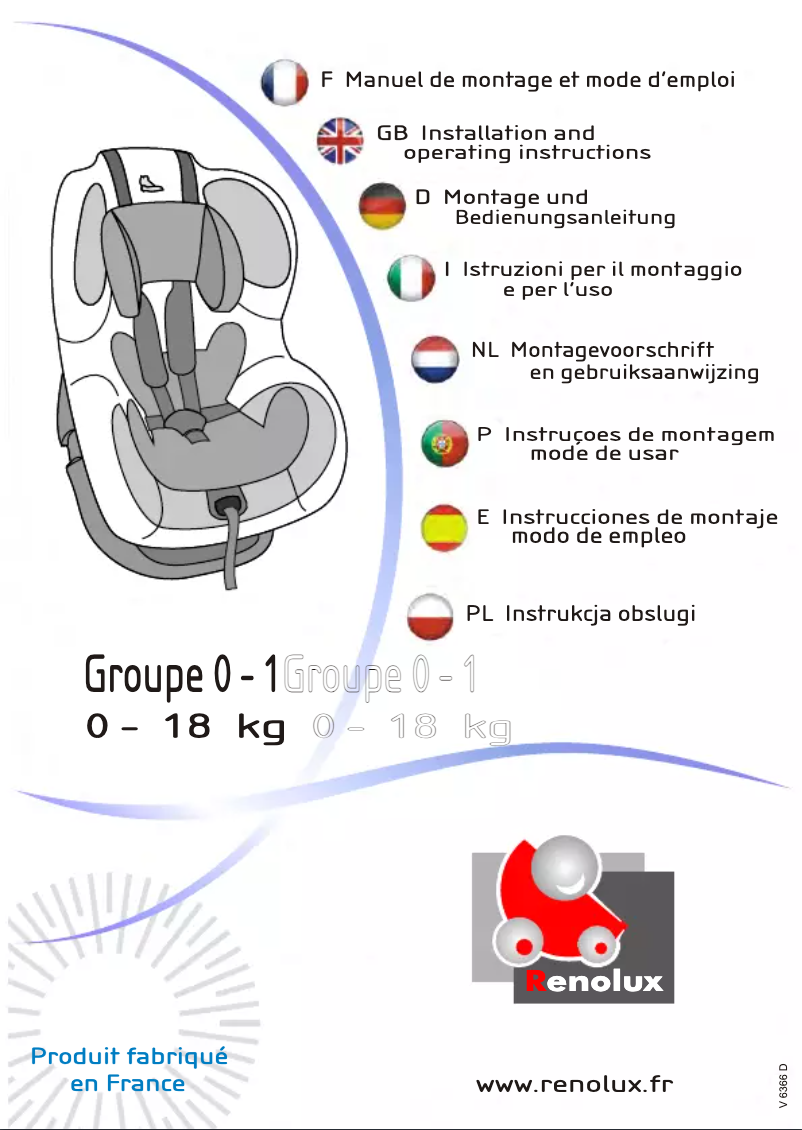 Image de la première page du manuel de l'appareil Stream