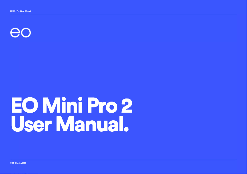 Image de la première page du manuel de l'appareil Mini Pro 2
