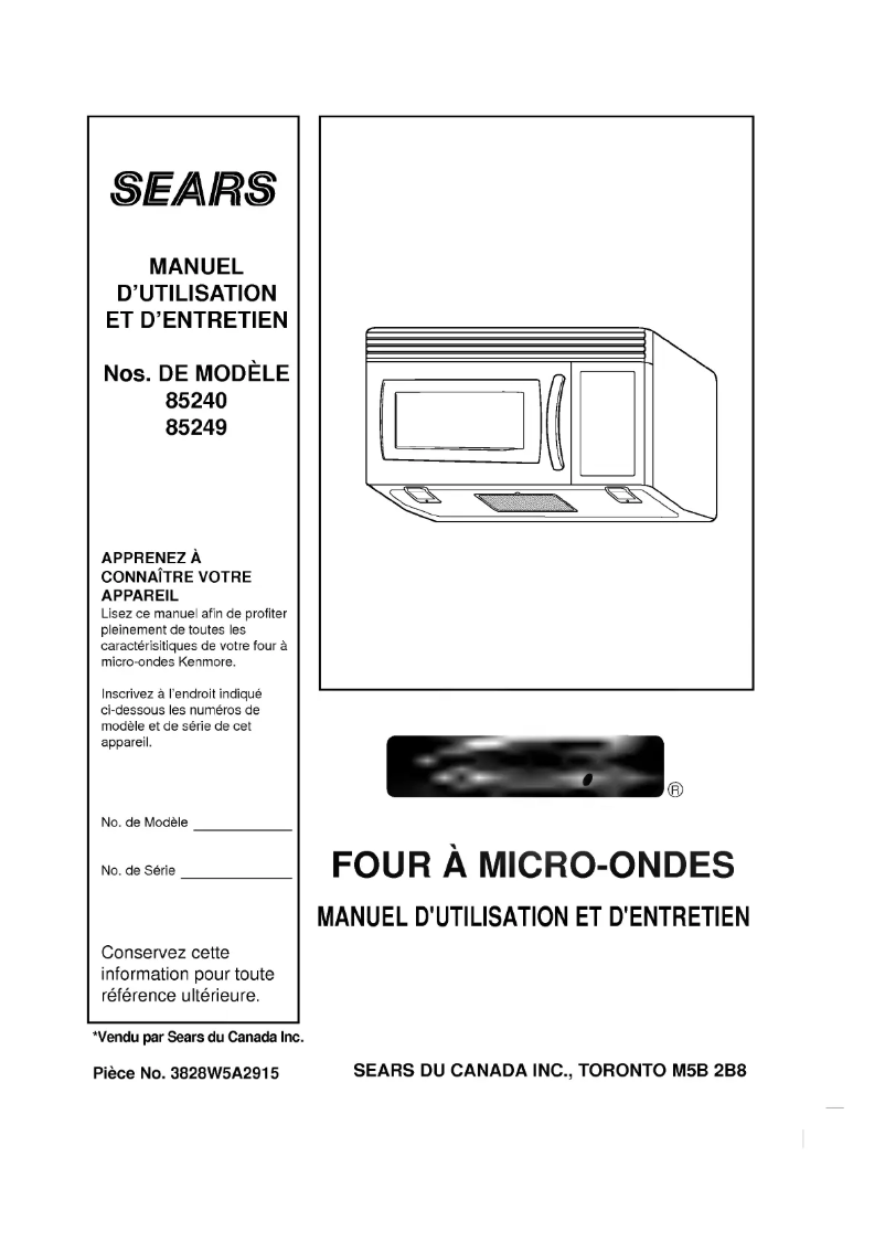 Page n°1 - Manuel utilisateur LG MV-187S