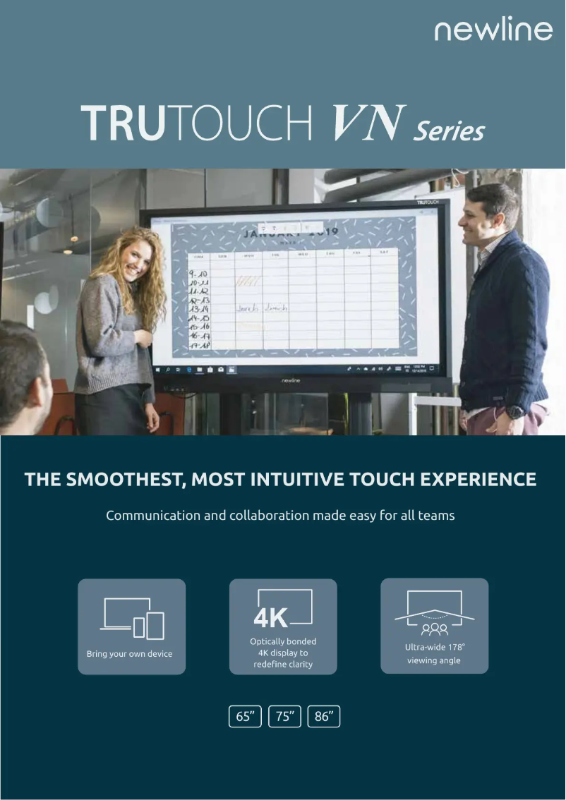 Page n°1 - Brochure Newline TT-7518VN