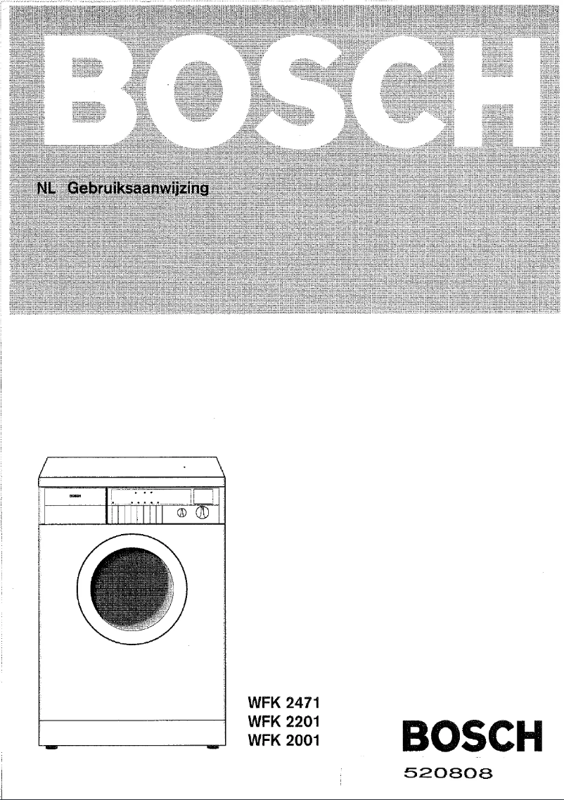 Image de la première page du manuel de l'appareil WFK2201