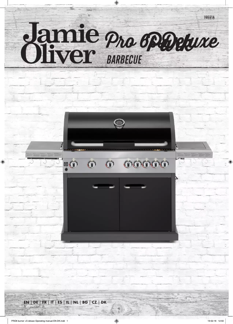 Página 1 del manual Manual de usuario Jamie Oliver Pro 6 Deluxe