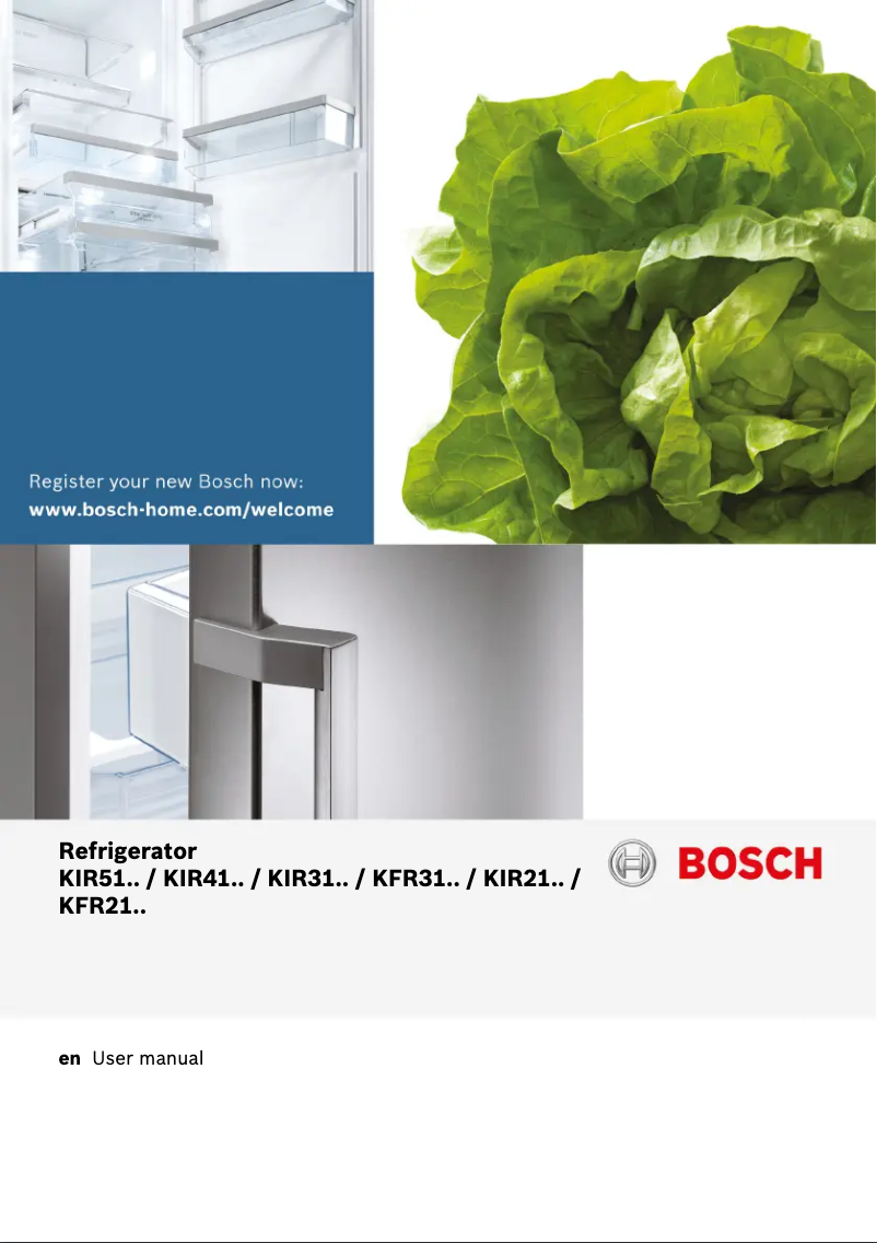 Página 1 del manual Manual de usuario Bosch KIR41AD30G