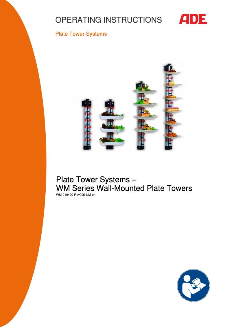 Page 1 de la notice Manuel utilisateur ADE WM-210420