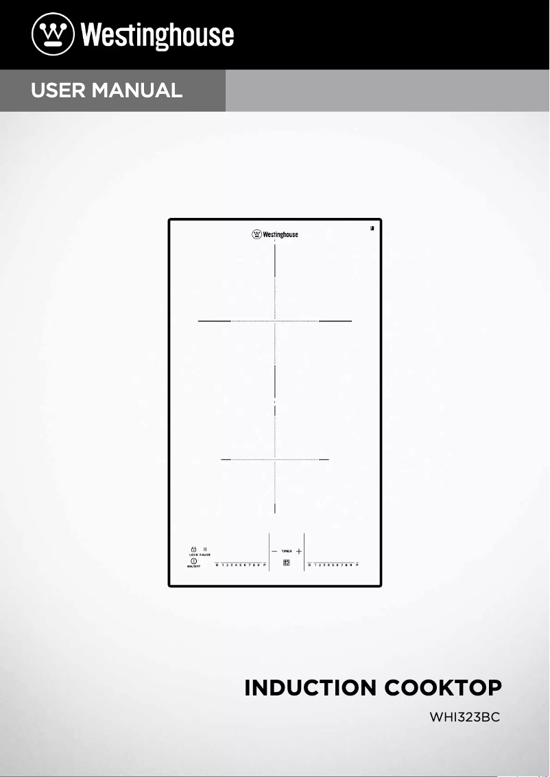 Page 1 de la notice Manuel utilisateur Westinghouse WHI323BC