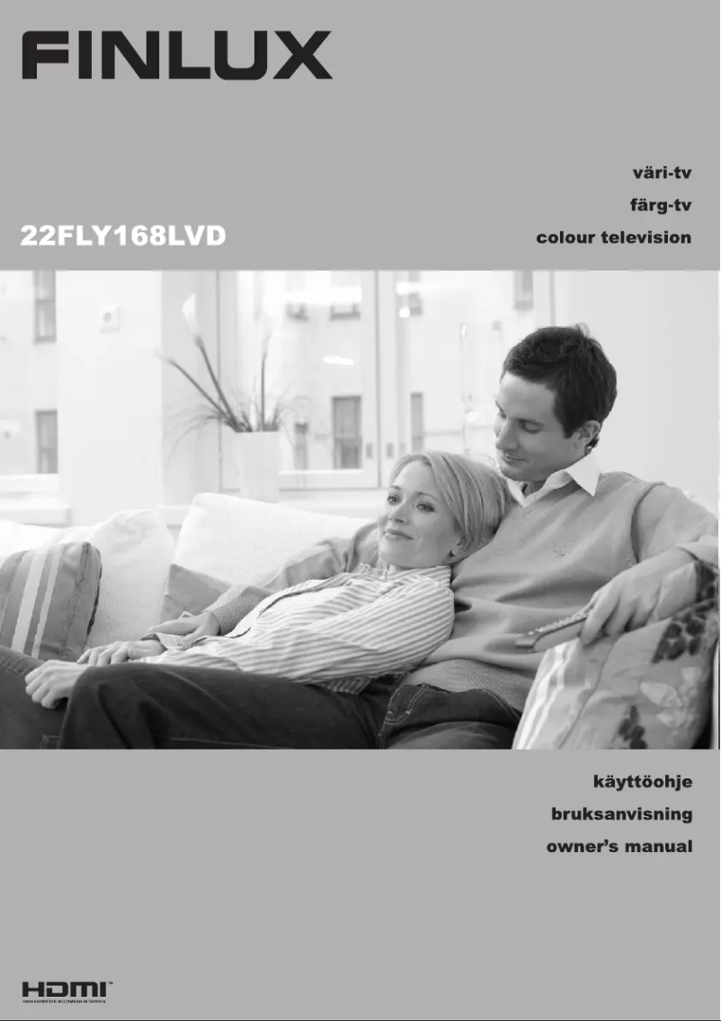 Page n°1 - Manuel utilisateur Finlux 22FLY168LVD