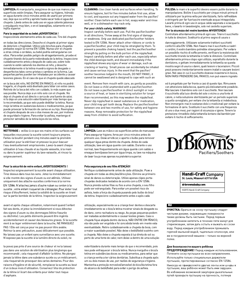 Image de la première page du manuel de l'appareil Napp
