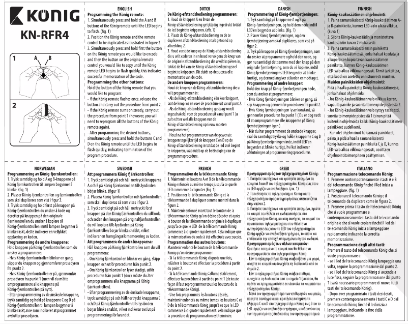 Image de la première page du manuel de l'appareil KN-RFR4
