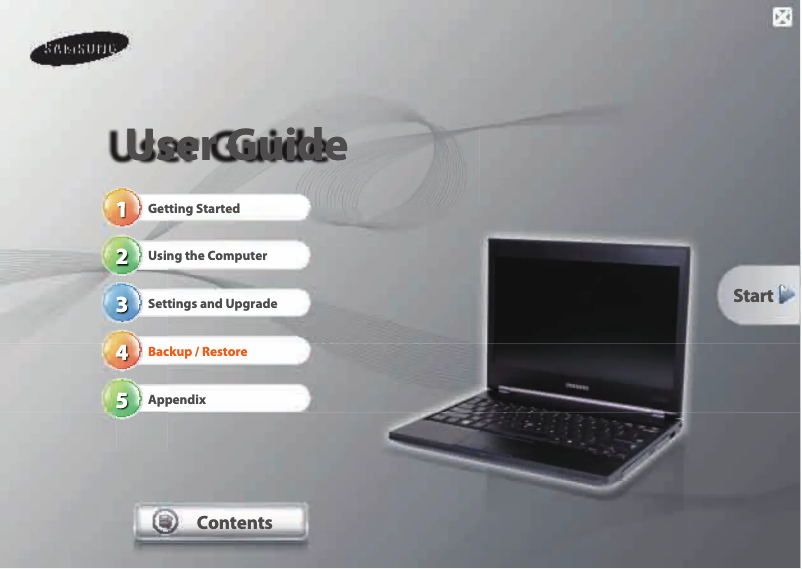 Image de la première page du manuel de l'appareil NP410B2BI