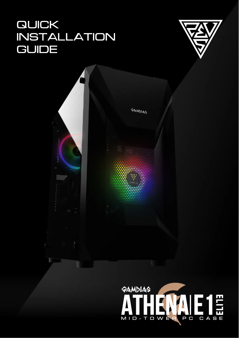 Page n°1 - Manuel utilisateur Gamdias Athena E1 Elite