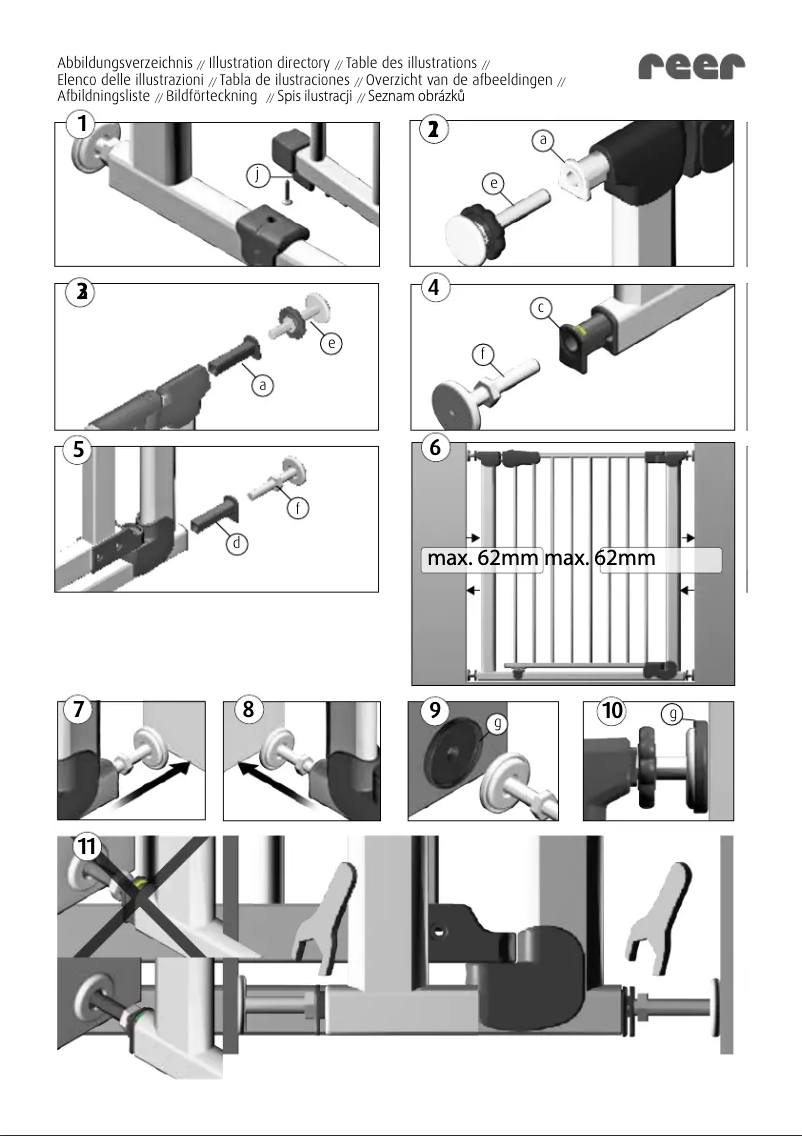 Page n°1 - Manuel utilisateur Reer I-Gate
