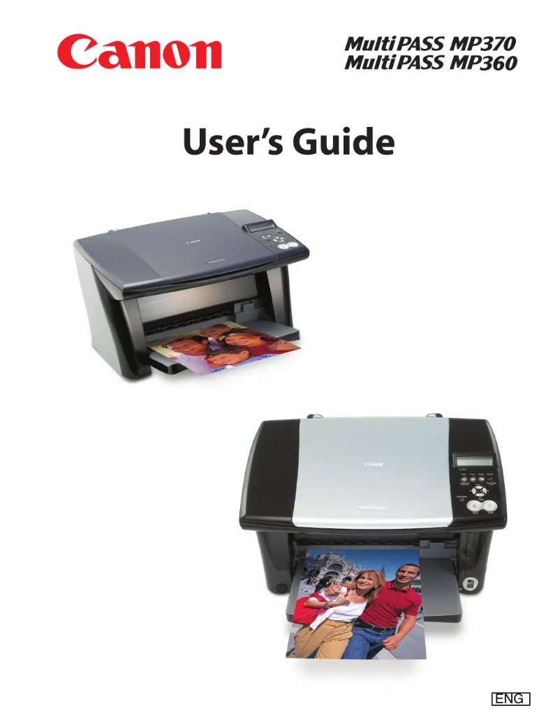 Page 1 de la notice Manuel utilisateur Canon MultiPASS MP360