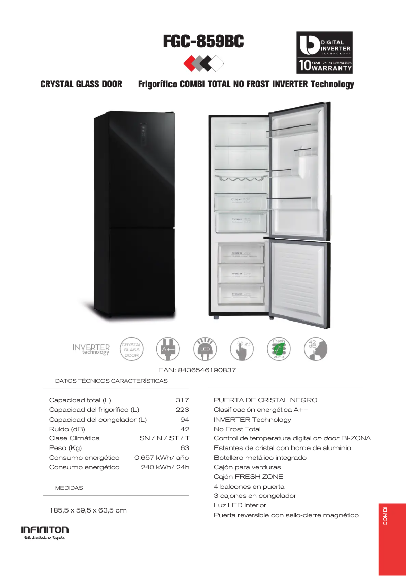 Page n°1 - Brochure Infiniton FGC-859BC