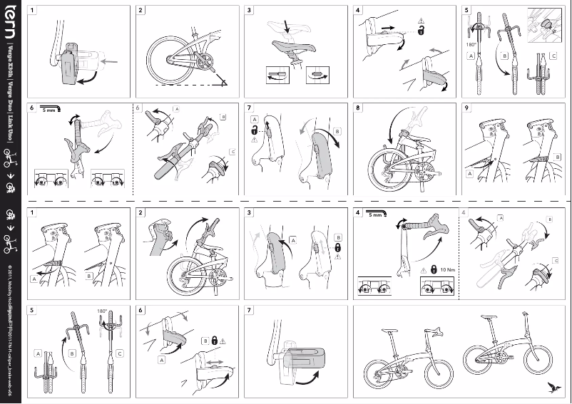 Page 1 de la notice Manuel utilisateur Tern Node C8