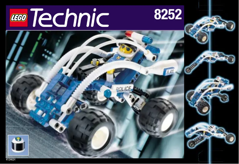 Page 1 de la notice Manuel utilisateur Lego Technic 8252