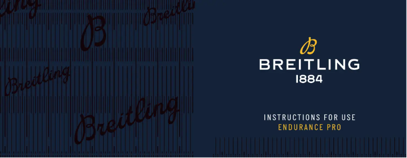 Page 1 de la notice Manuel utilisateur Breitling Endurance Pro 44