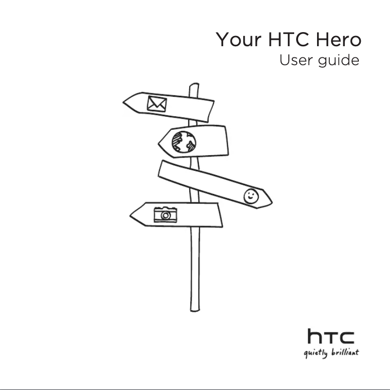 Page 1 de la notice Manuel utilisateur HTC Hero