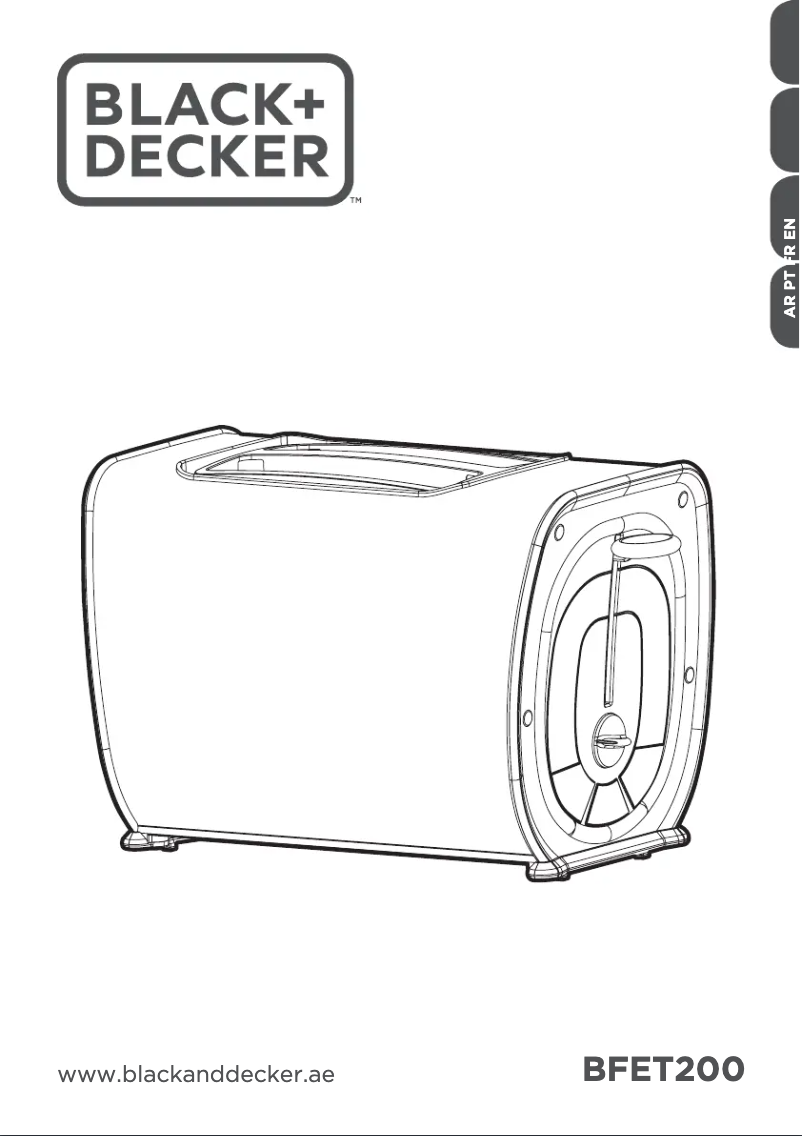 Page 1 de la notice Manuel utilisateur Black & Decker BFET200