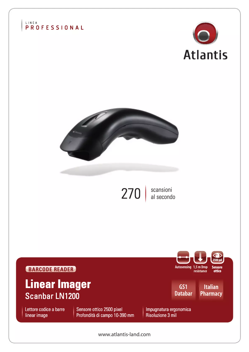 Image de la première page du manuel de l'appareil A08-LN1200