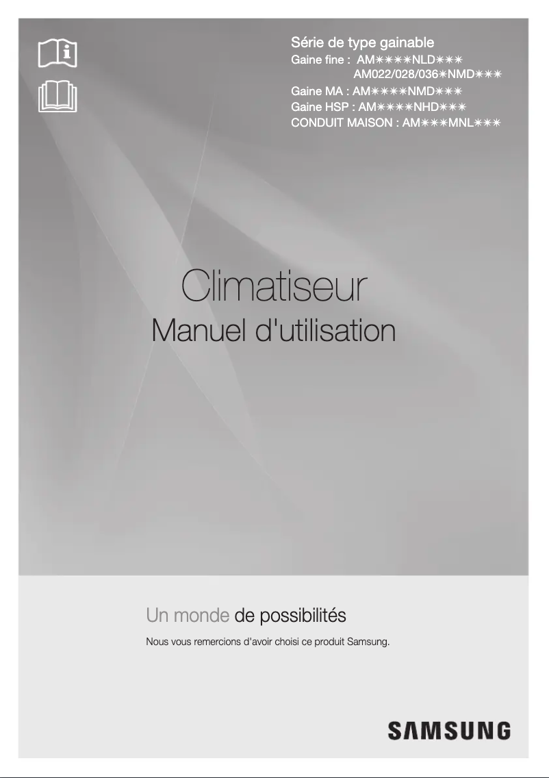 Imagen de la primera página del manual del dispositivo AM140KNMDEH