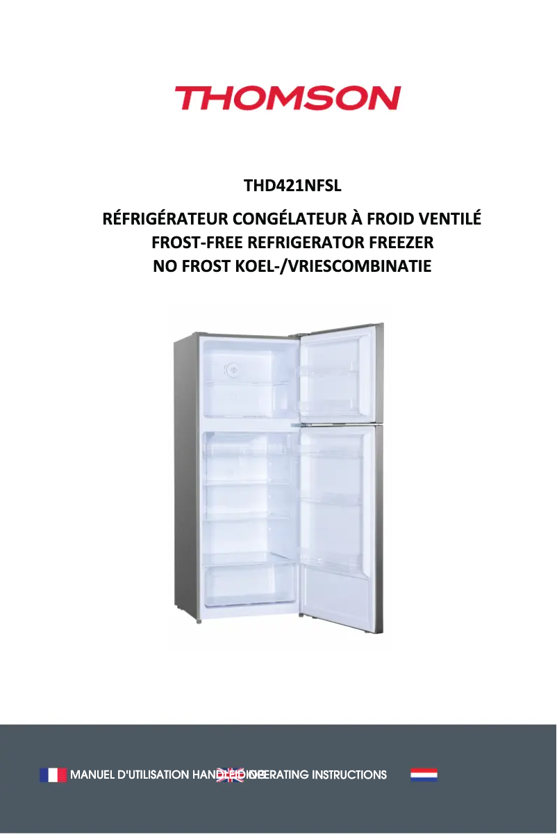 Page n°1 - Manuel utilisateur Thomson THD421NFSL