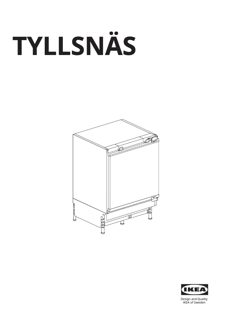 Página 1 del manual Manual de usuario Ikea TYLLSNÄS 905.683.52