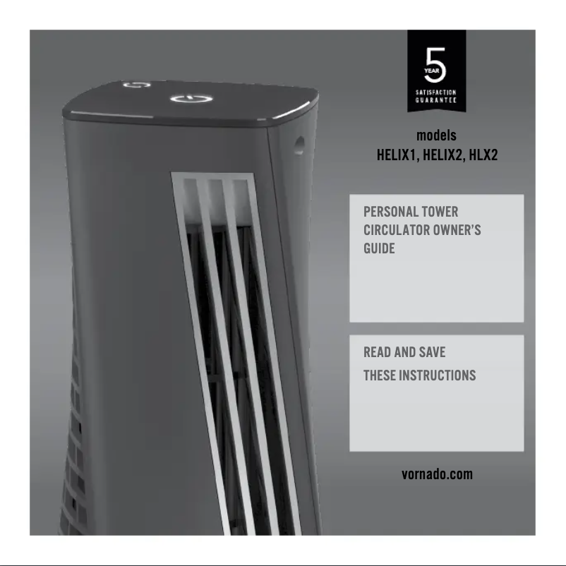 Image de la première page du manuel de l'appareil HELIX2