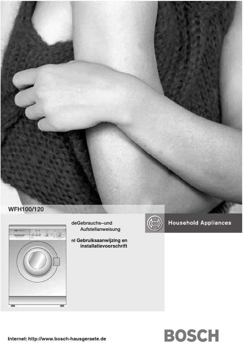 Page 1 de la notice Manuel utilisateur Bosch WFH120