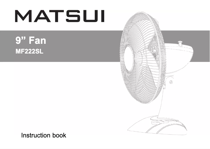 Página 1 del manual Manual de usuario Matsui MF222SL