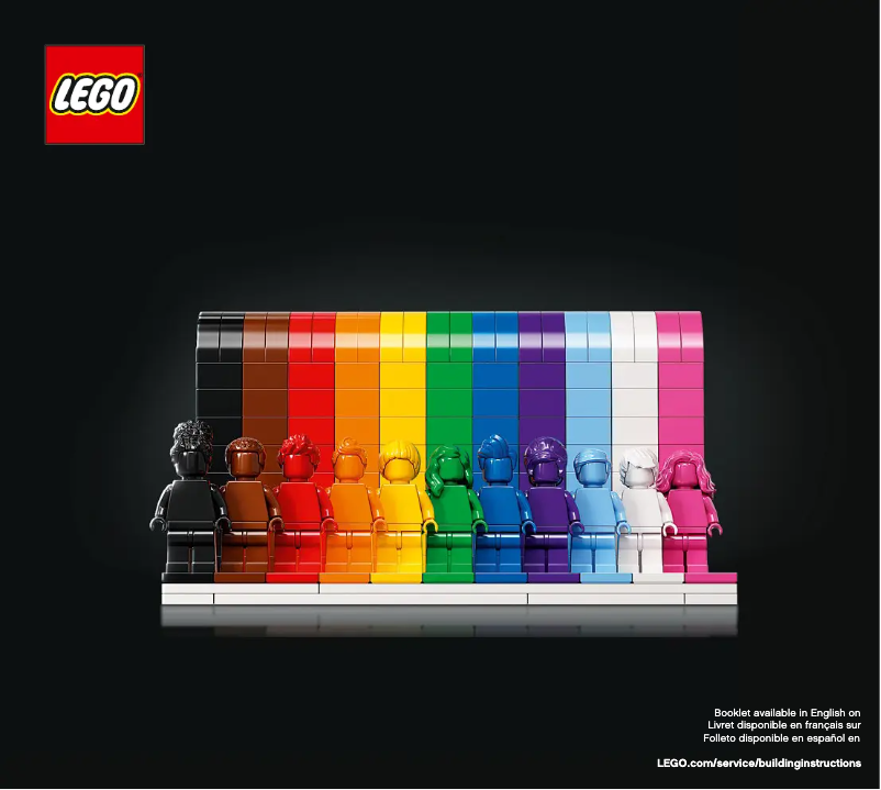 Page n°1 - Manuel utilisateur Lego Everyone Is Awesome 40516