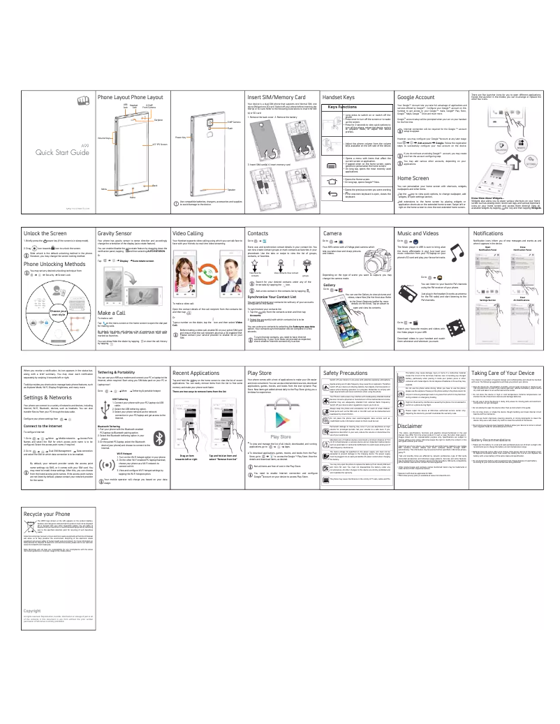 Página 1 del manual Manual de instrucciones Micromax Canvas Xpress A99