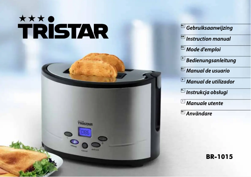 Page n°1 - Manuel utilisateur TriStar BR-1015