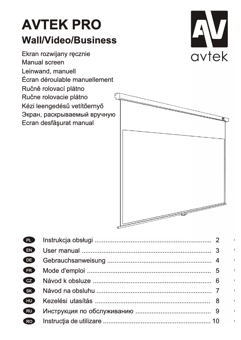Image de la première page du manuel de l'appareil Business PRO 240