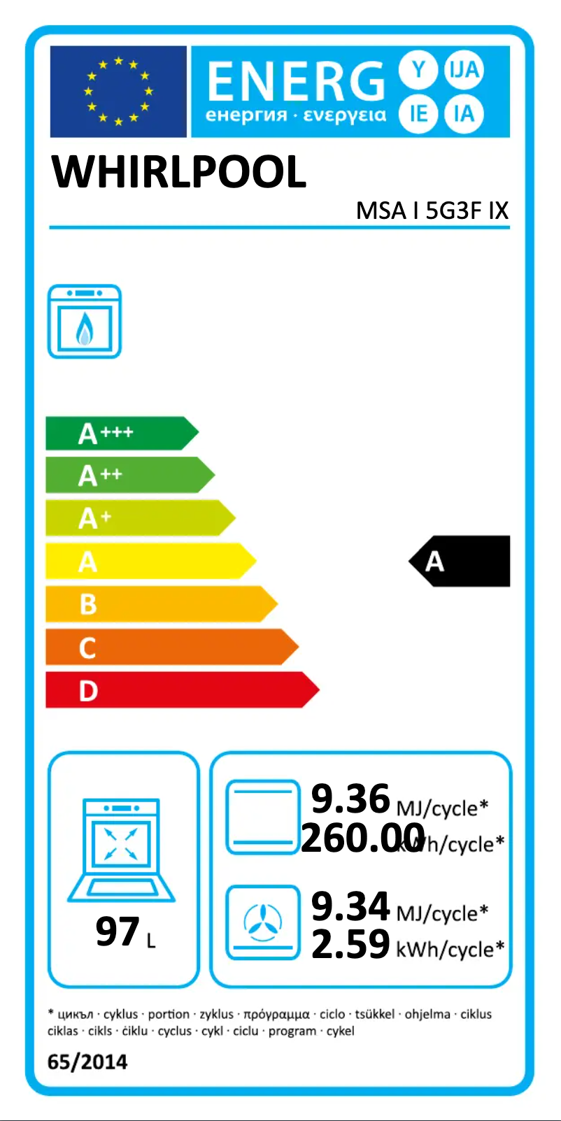 Image de la première page du manuel de l'appareil MSA I 5G3F IX