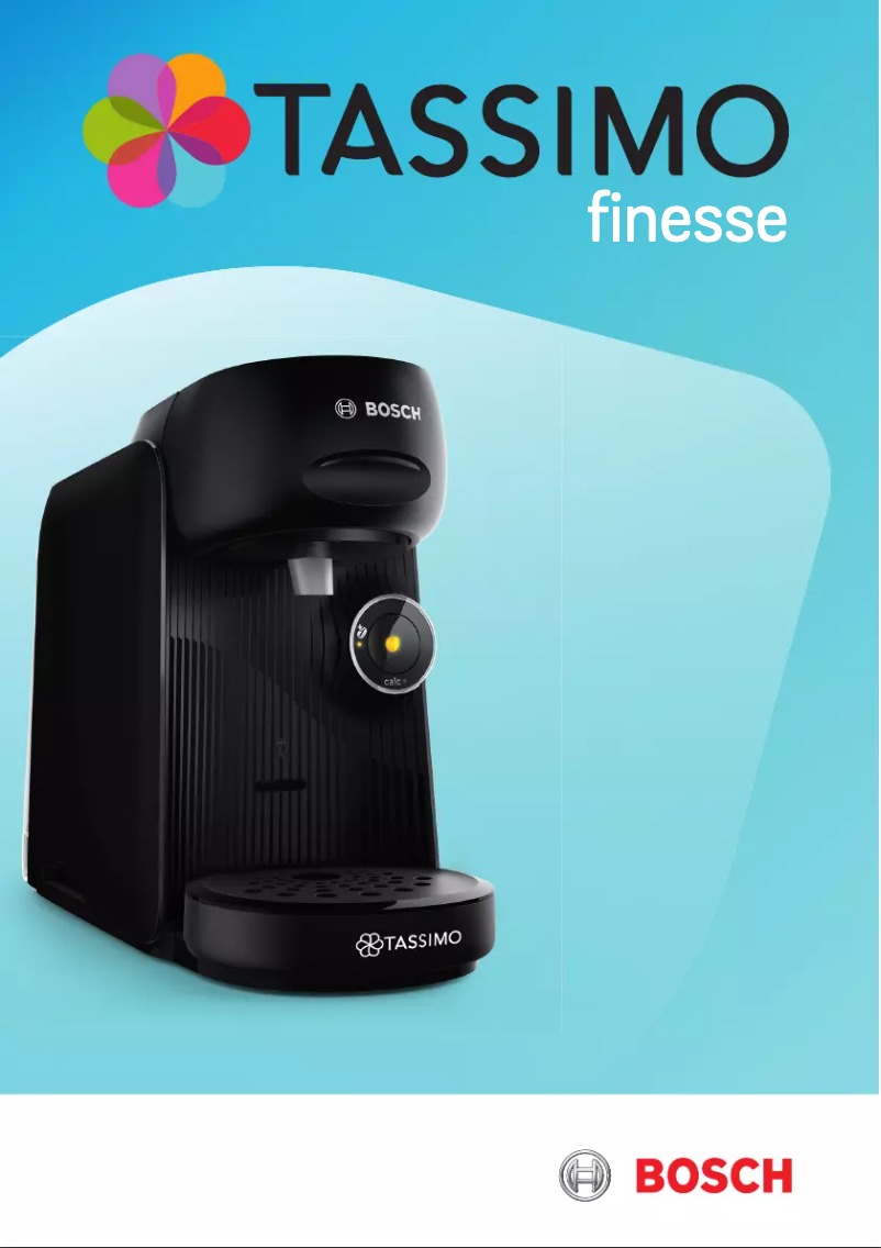 Image de la première page du manuel de l'appareil Tassimo Finesse TAS16B5