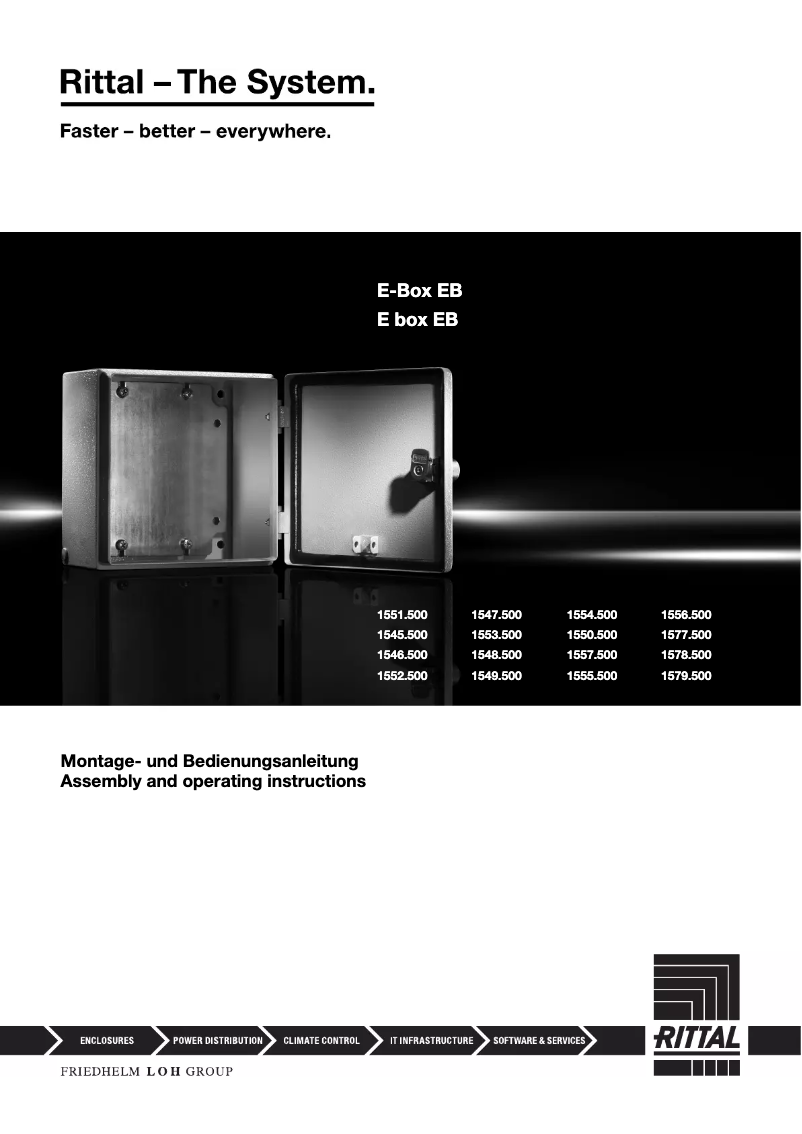 Image de la première page du manuel de l'appareil EB 1553.500