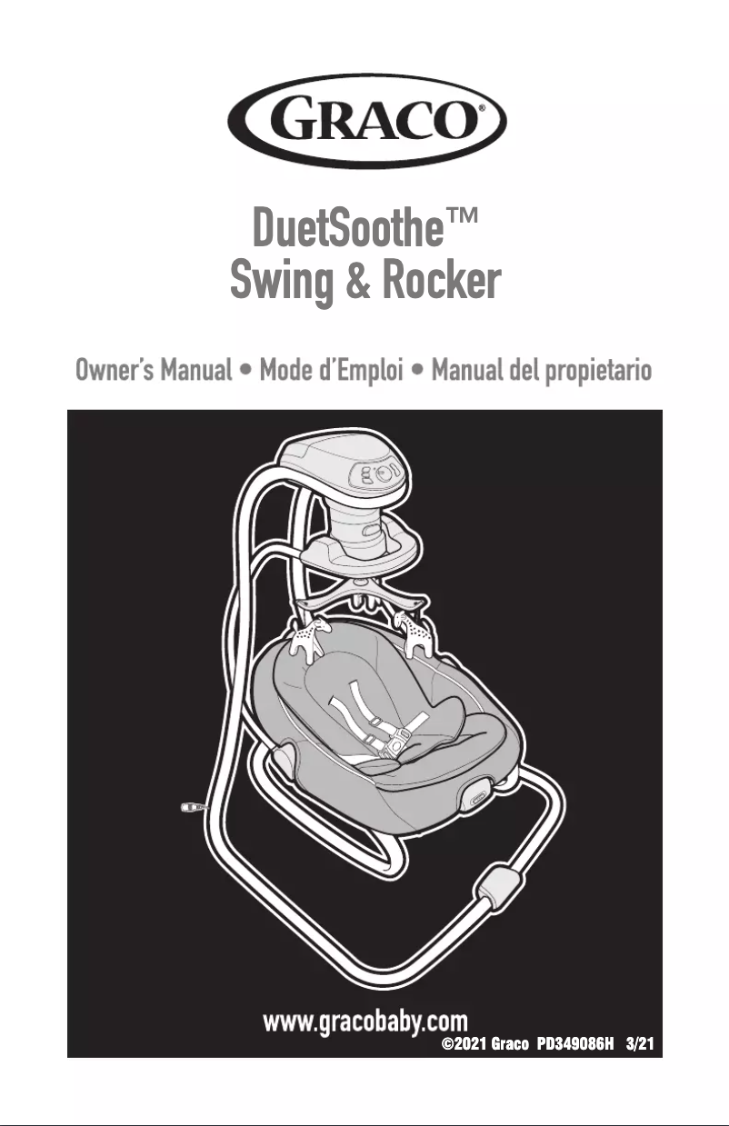 Image de la première page du manuel de l'appareil DuetSoothe