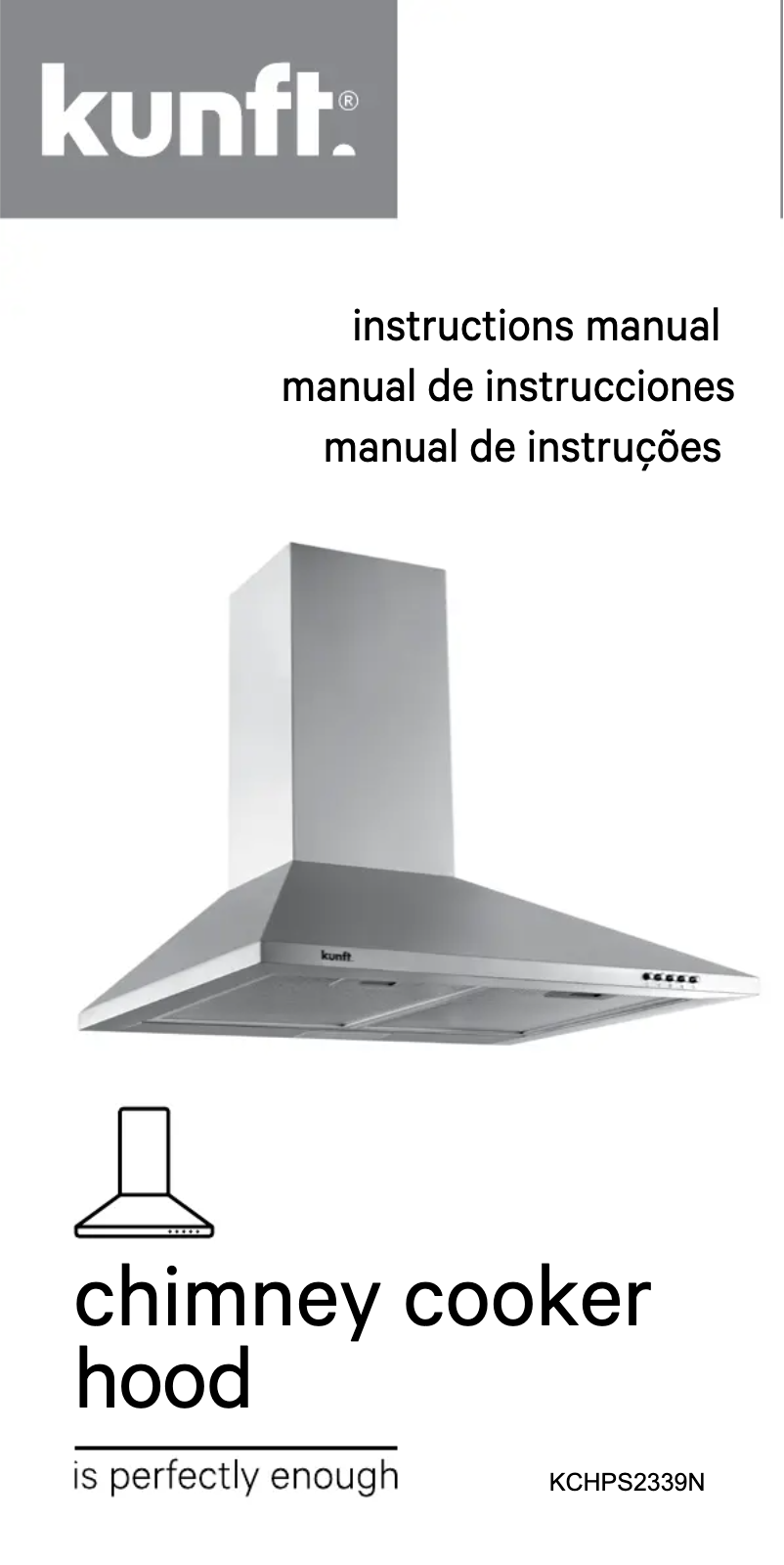 Page n°1 - Manuel utilisateur Kunft KCHPS2339N