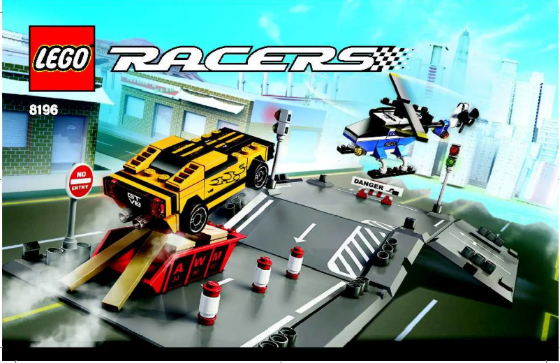 Page 1 de la notice Manuel utilisateur Lego Chopper Jump