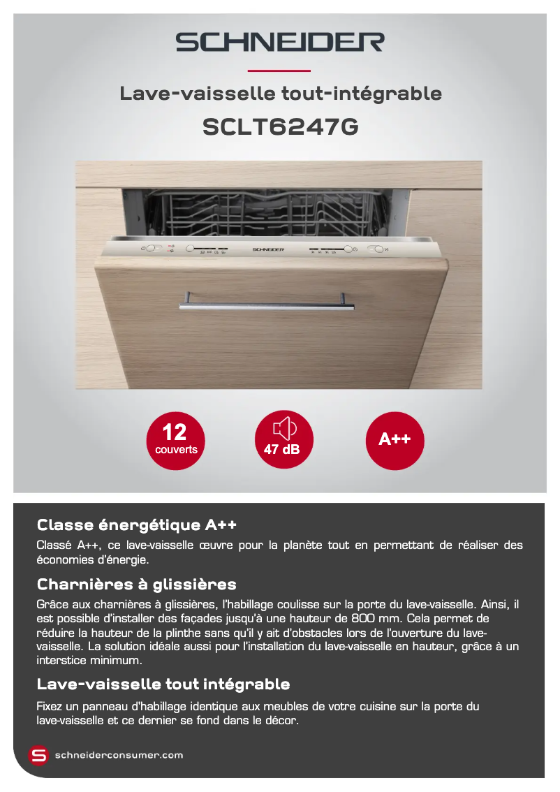 Image de la première page du manuel de l'appareil SCLT6247G