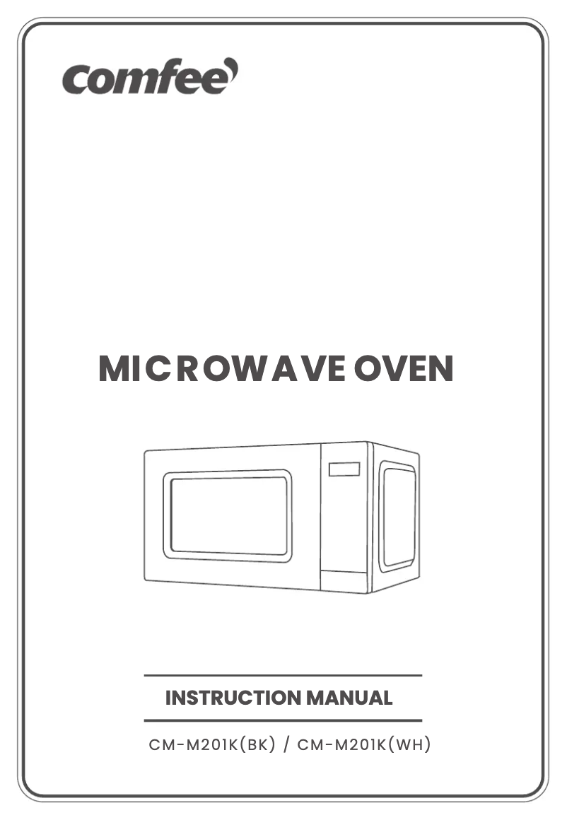 Image de la première page du manuel de l'appareil CM-M201K