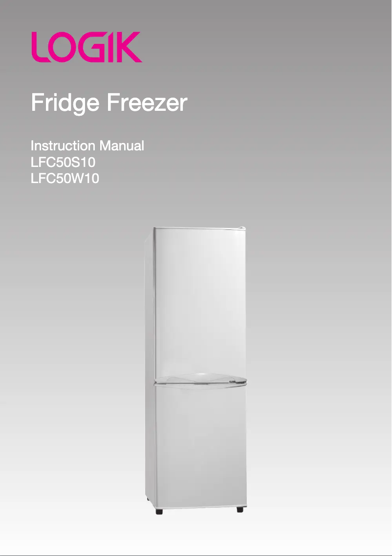 Page 1 de la notice Manuel utilisateur Logik LFC50S10